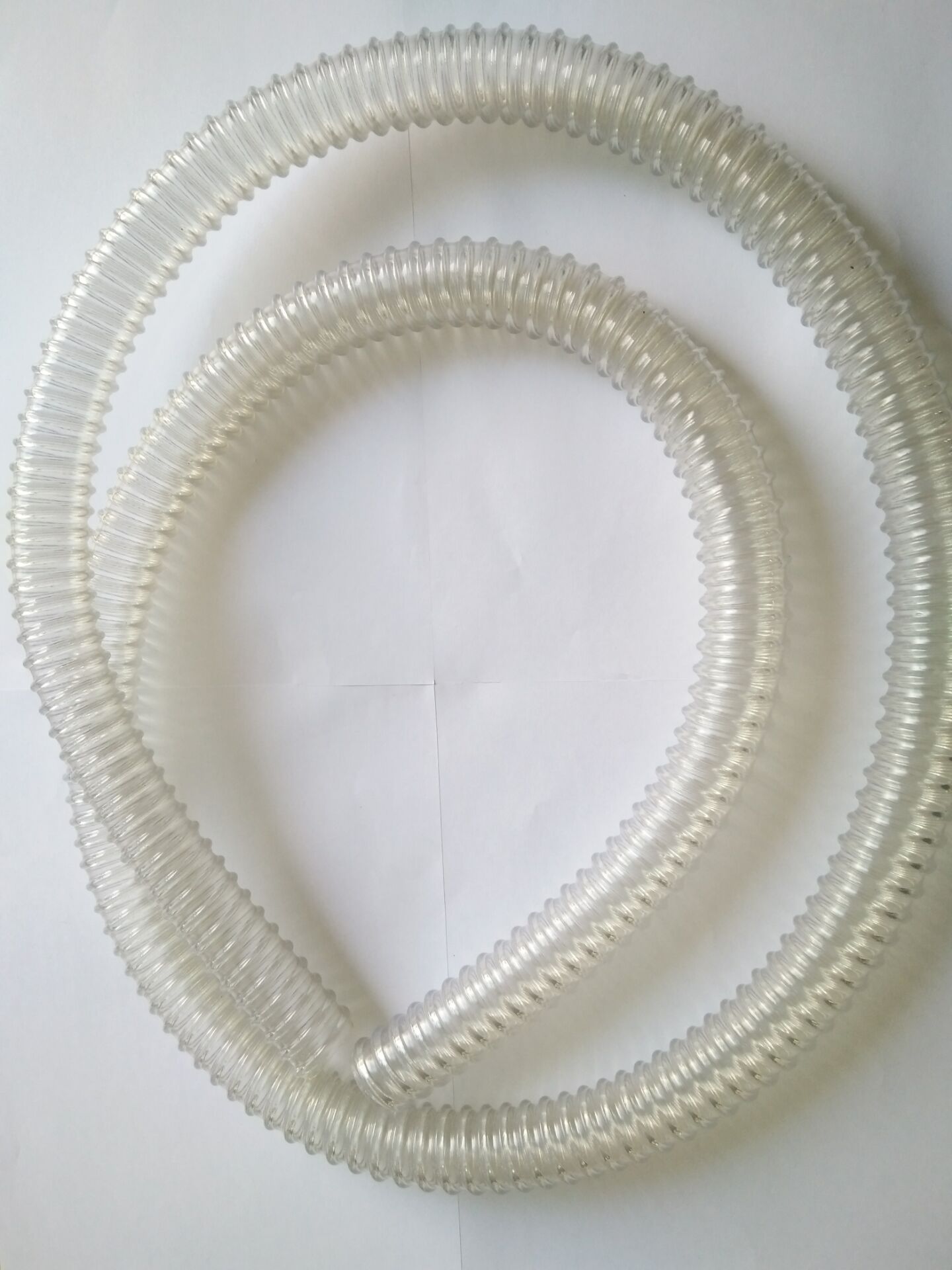 厂家 直销pvc缠绕管 透明pvc缠绕管 可按要求定制