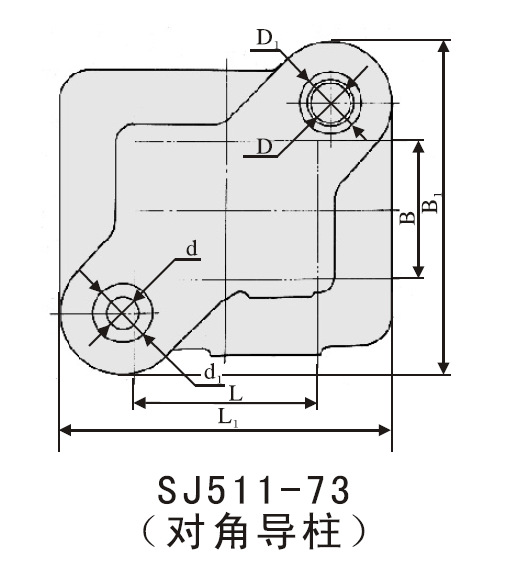 SJ511-2-3渭河精密冷冲模架 标准现货 BB后侧BC中间BD对角模架