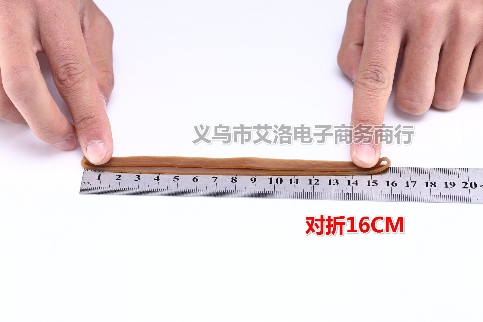 越南越意橡皮筋 皮筋对折16cm宽度6mm加粗加宽橡皮圈耐高温102*6