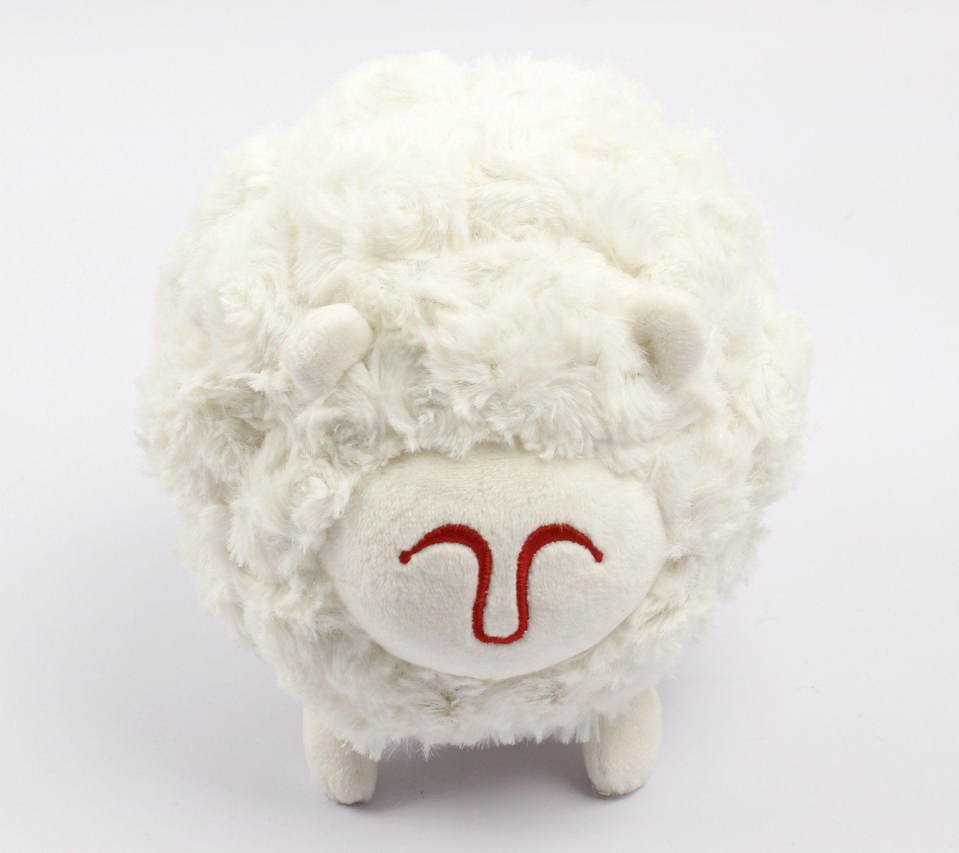 厂家定做生产 毛绒玩具娃娃 可爱萌萌哒小绵羊玩偶 毛绒公仔