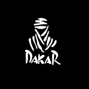 反光达喀尔车贴 越野车贴 越野dakar车贴 加油贴 汽车运动贴纸