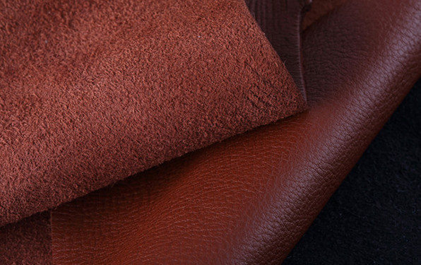 头层黄牛皮5号荔枝纹|张皮|鞋料必选|颜色可打样定制|7.6元/尺