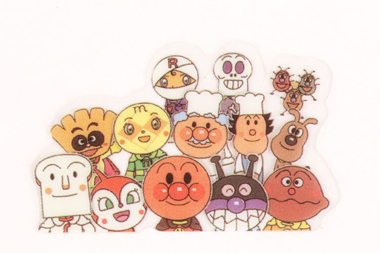 颜色:面包超人贴纸4种款式可选 宝贝介绍:apanman 面包超人 细菌小子