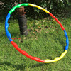 hu la hoop children Hula hoop Removable Plastic 7 Smooth hu la hoop hu la hoop household Bodybuilding equipment