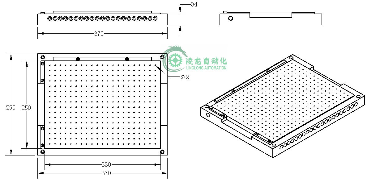 真空吸盘 pcb吸附特制吸附平台专用真空平台 真空平台定制160708