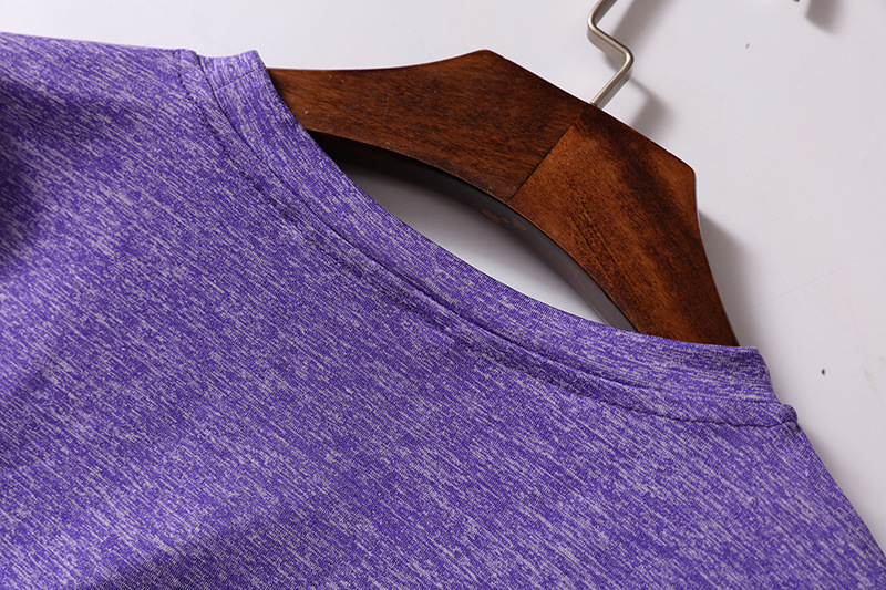 2018春秋装新款速干棉长袖t恤女圆领显瘦运动休闲打底衫体恤批发