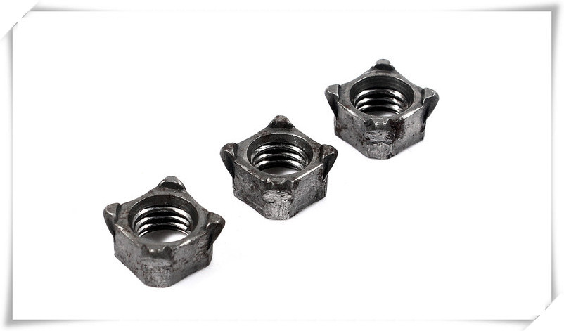 厂家直销 国标 m4~10 镀锌 碳钢 四方焊接螺母 四方点焊螺母