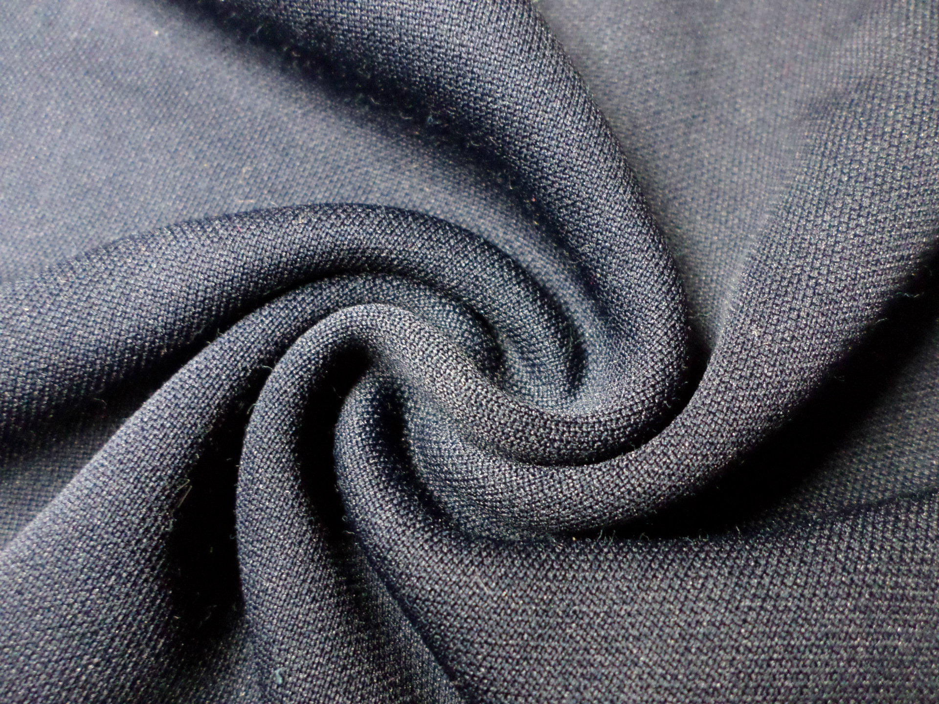 厂家直销纬编针织面料 批发150d车套布料定做加厚涤盖涤面料