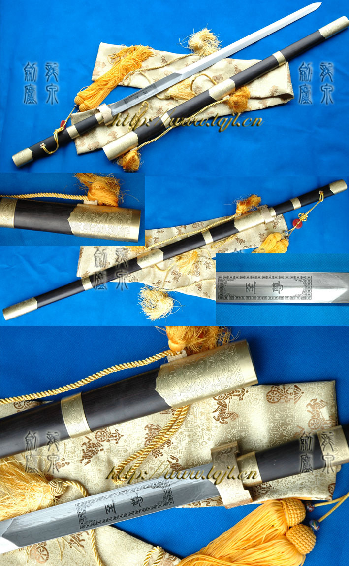 战剑龙泉市剑庐宝剑厂武术健身器械传统手工制作未开刃