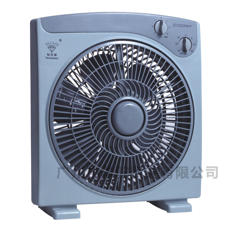 热销爆款diamond/钻石牌10寸1型礼品方角转页扇台式风扇厂家批发