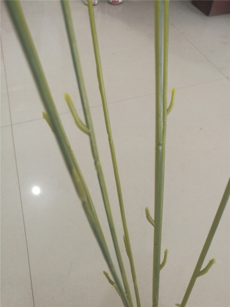 47厘米7头绣球花杆 仿真花束塑料花杆 婚庆花手捧花