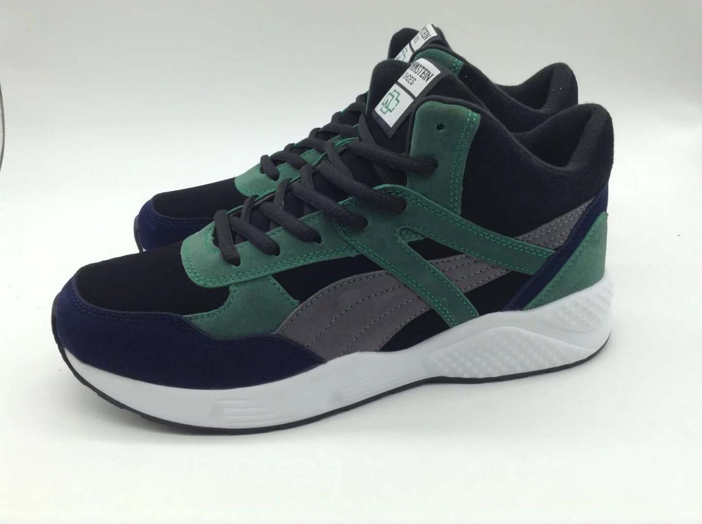 秋季男女款休闲鞋拼色单鞋系带运动鞋舒适平底旅游鞋