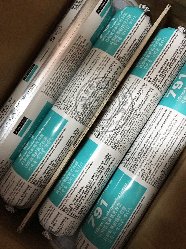 道康宁791 硅酮耐候建筑密封胶 幕墙胶 防水玻璃胶 韩国