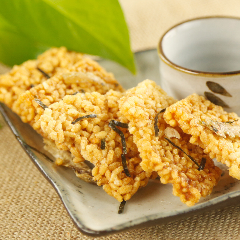 水军海鲜锅巴 香脆糯米锅粑小米锅巴休闲小