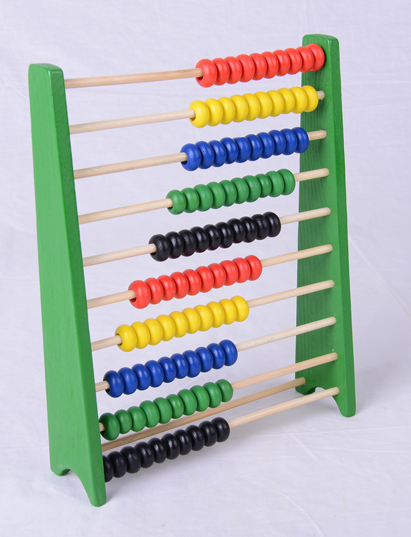 奇益 益智玩具多彩计算架 珠算架 学习用品 教具 99033