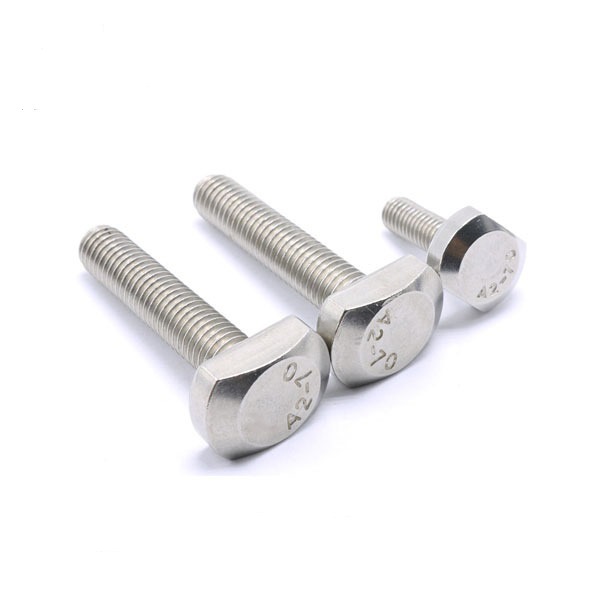 304不锈钢 t型槽用螺栓gb37 t形压板螺丝 卡槽螺丝t型螺杆m8
