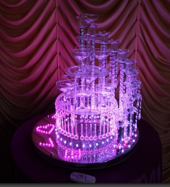 特价香槟塔杯子5层香槟塔婚庆香槟塔婚庆道具婚礼装饰婚庆烛光台