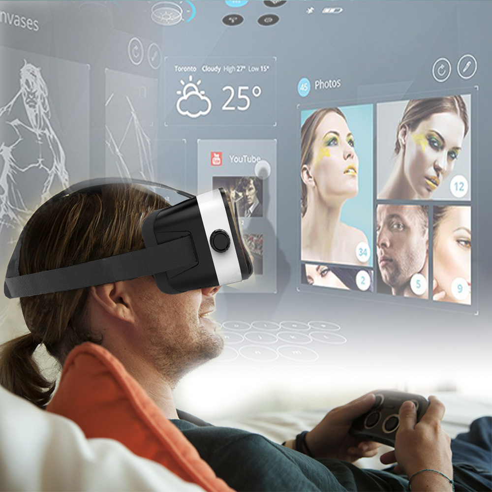 google carboard磁铁控制 vr虚拟现实 3d.