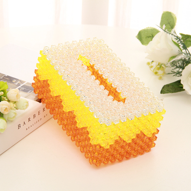 diy手工串珠纸巾盒抽纸盒收纳盒材料包家居礼品摆件创意批发