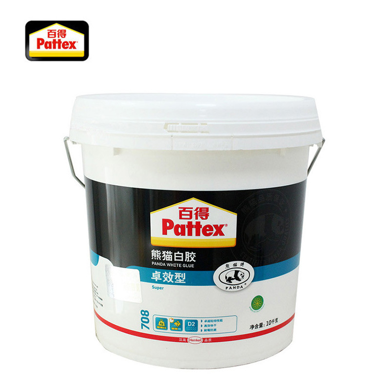 汉高百得熊猫白胶 手工木工胶水环保型 708 白乳胶乳胶漆 10kg