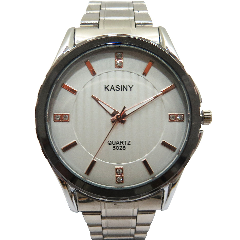 卡西尼情侣石英表 正品男士钢带手表 商务女表 一件代发2016新款