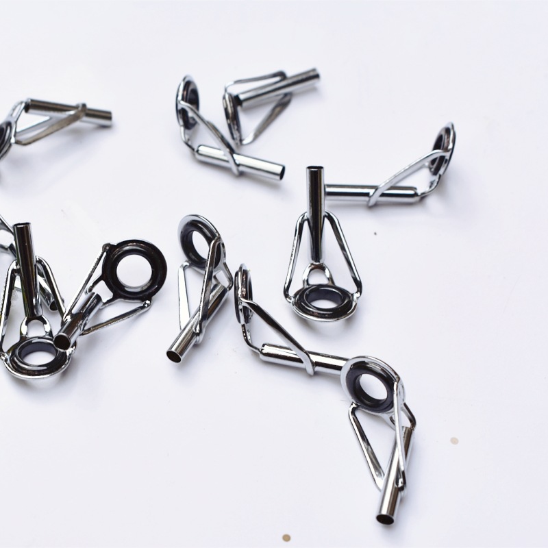 矶杆 中通杆 路亚竿 导线环垂钓用品 远投竿导环导眼 顶环型号set