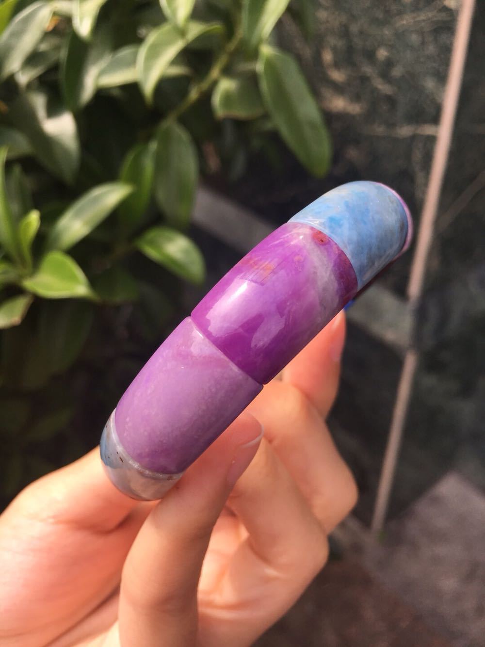 天然非洲原矿糖果色稀有舒俱来女款手排 高档大气冰透老料苏纪石