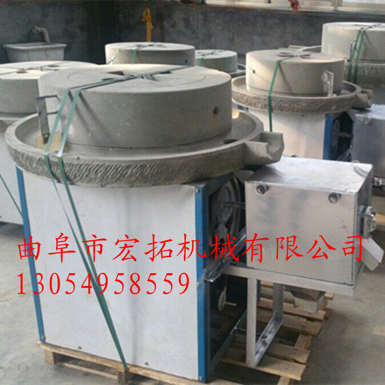 磨面机 新型石磨面粉机 全麦粉石磨成套设备100石磨面粉机价格