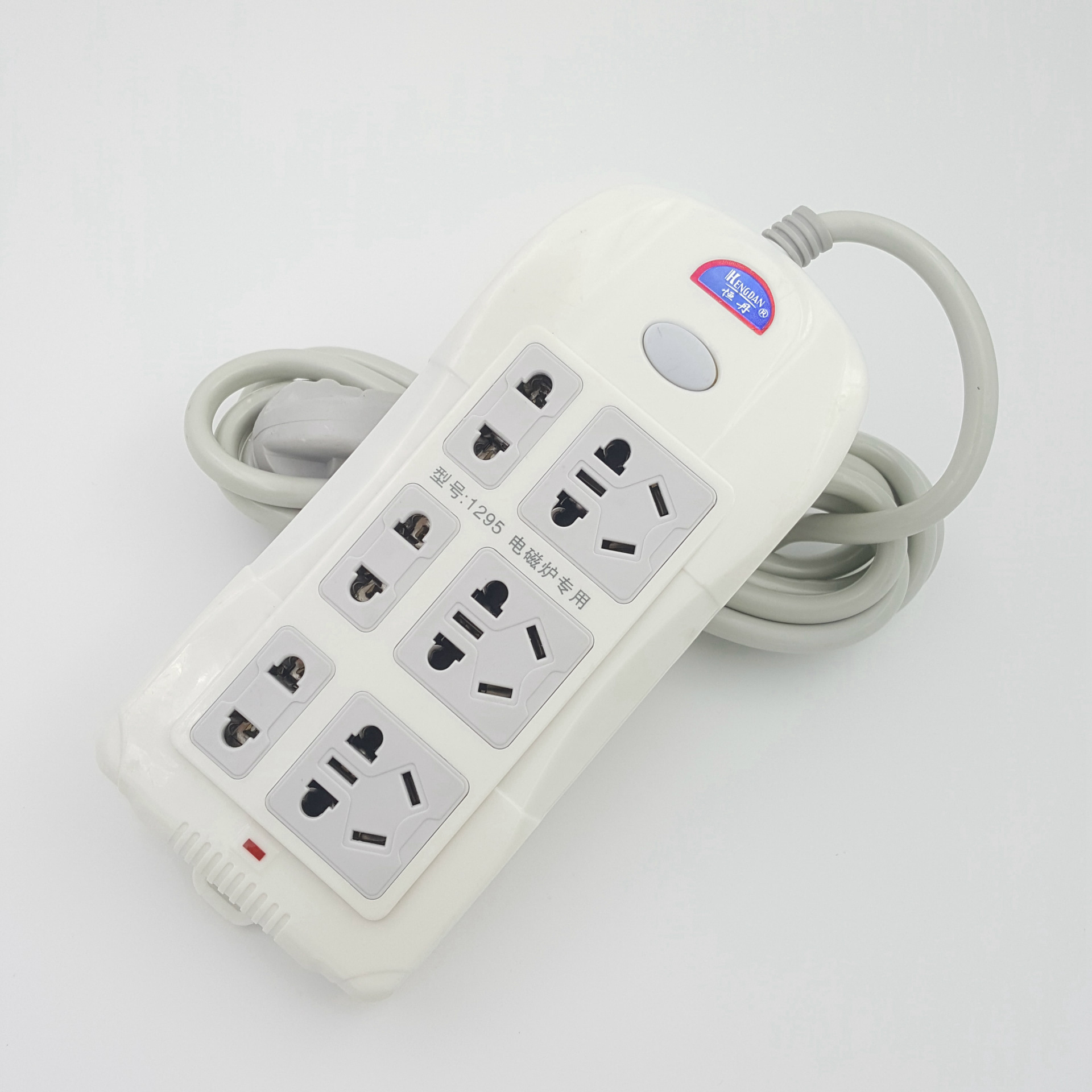 恒丹电器新国标1295三芯移动式插座 多功能插线板厂家直销批发