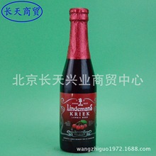 供应啤酒 林德曼系列 林德曼啤酒 林德曼樱桃啤酒250ml