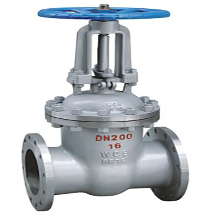 闸阀 硬密封型双向进水工业闸阀 中型二通式常压手动法兰闸阀