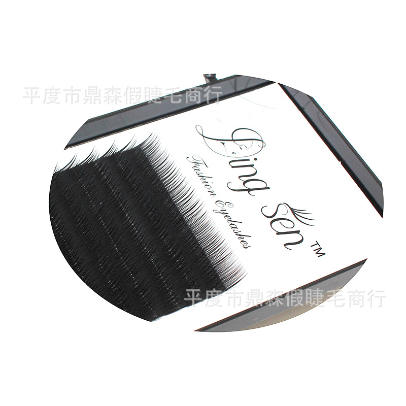 False Eyelashes Factory Wholesale Grafting Eyelashes 0.15 Thickness Camber Can Be Set to Various Height Custom Logo