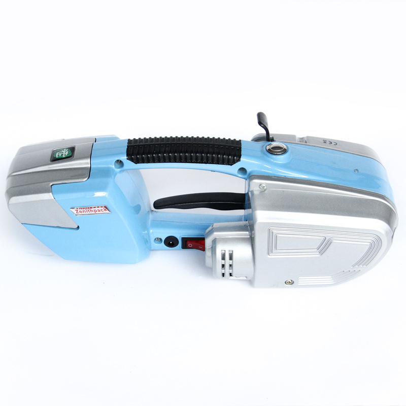 批发 储电式塑钢带打包机 pet一电一充 jd13/16手提式 电动打包机