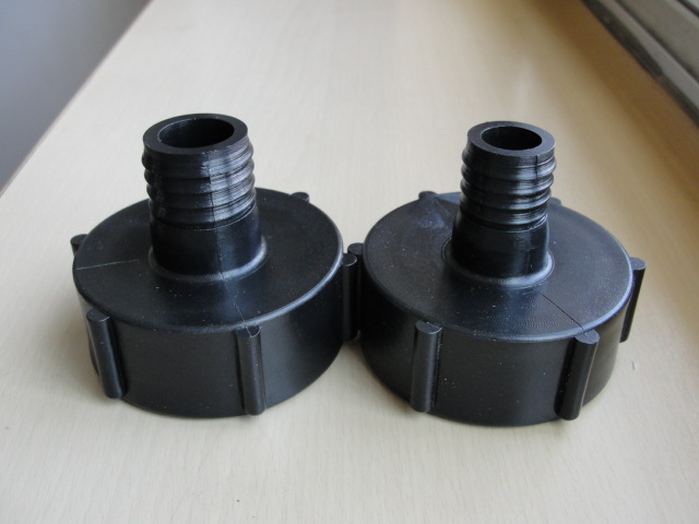ibc吨桶阀门变径塑料接头 2寸粗牙转成20mm25mm32mm可接软管
