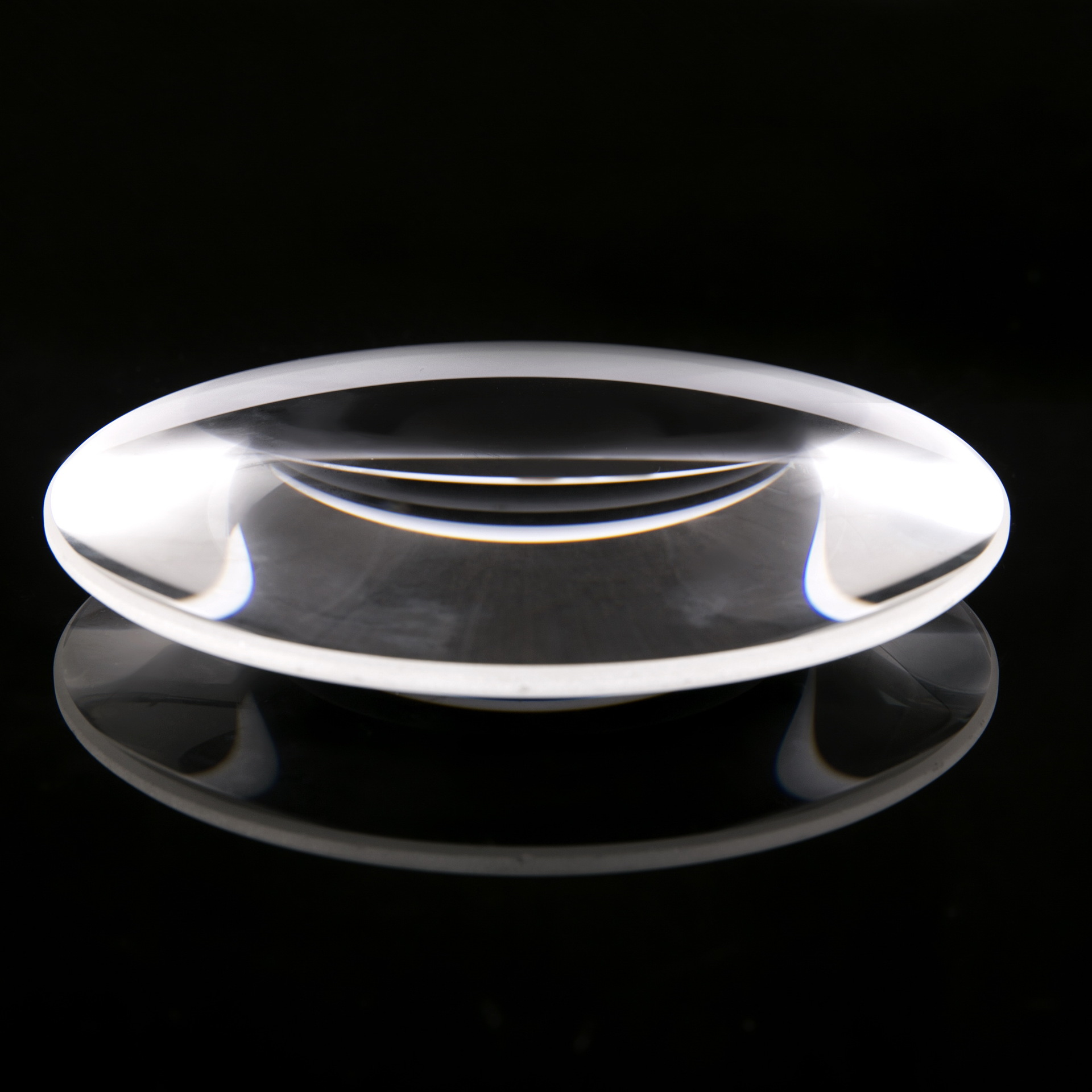 大口径聚焦镜片 短焦透镜  光学透镜