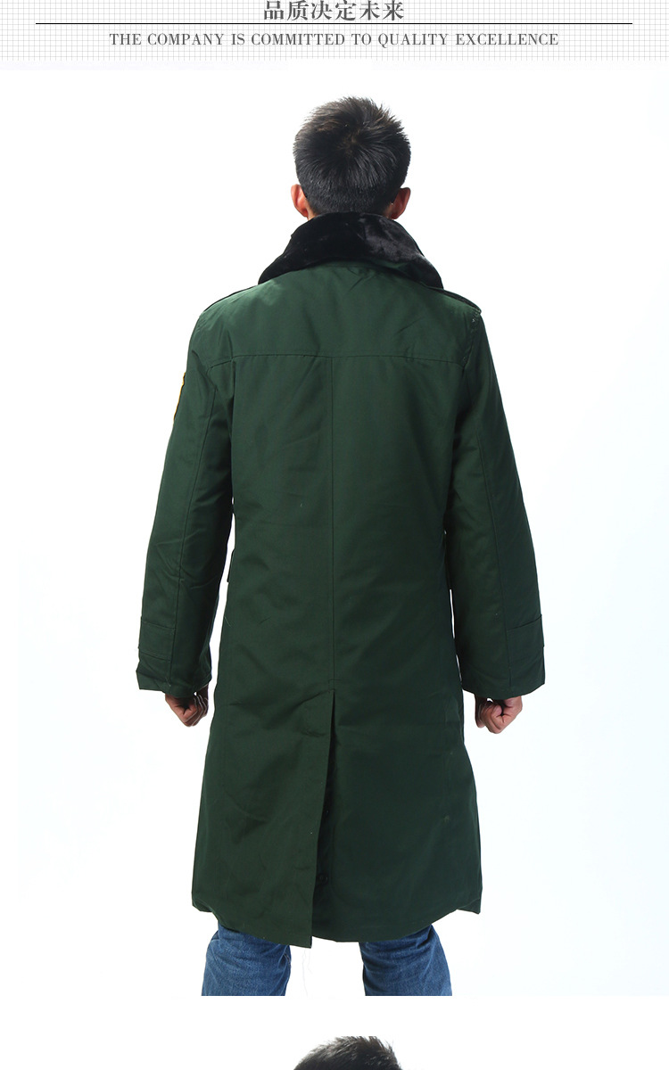 07wj常服军大衣 冬季加厚防寒作训服棉大衣 冬装棉服 年末清仓