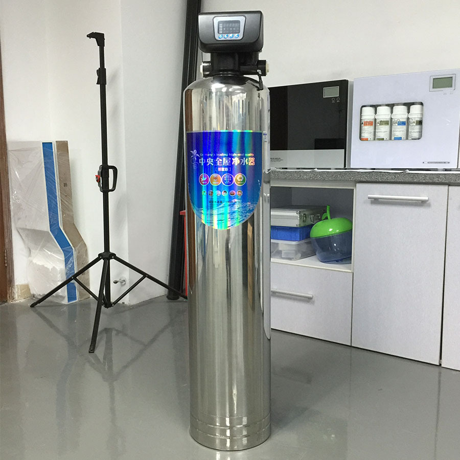 3000l中央净水器全屋过滤净水器立式不锈钢超滤机
