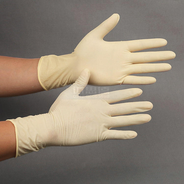 厂家销售一次性12寸百级麻面乳胶手套,天然乳胶一次性防护手套