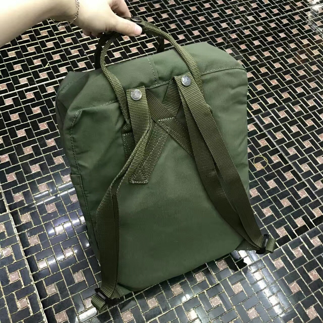 户外双肩包新款刺绣re-kanken 北极狐双肩包kanken中号 代发