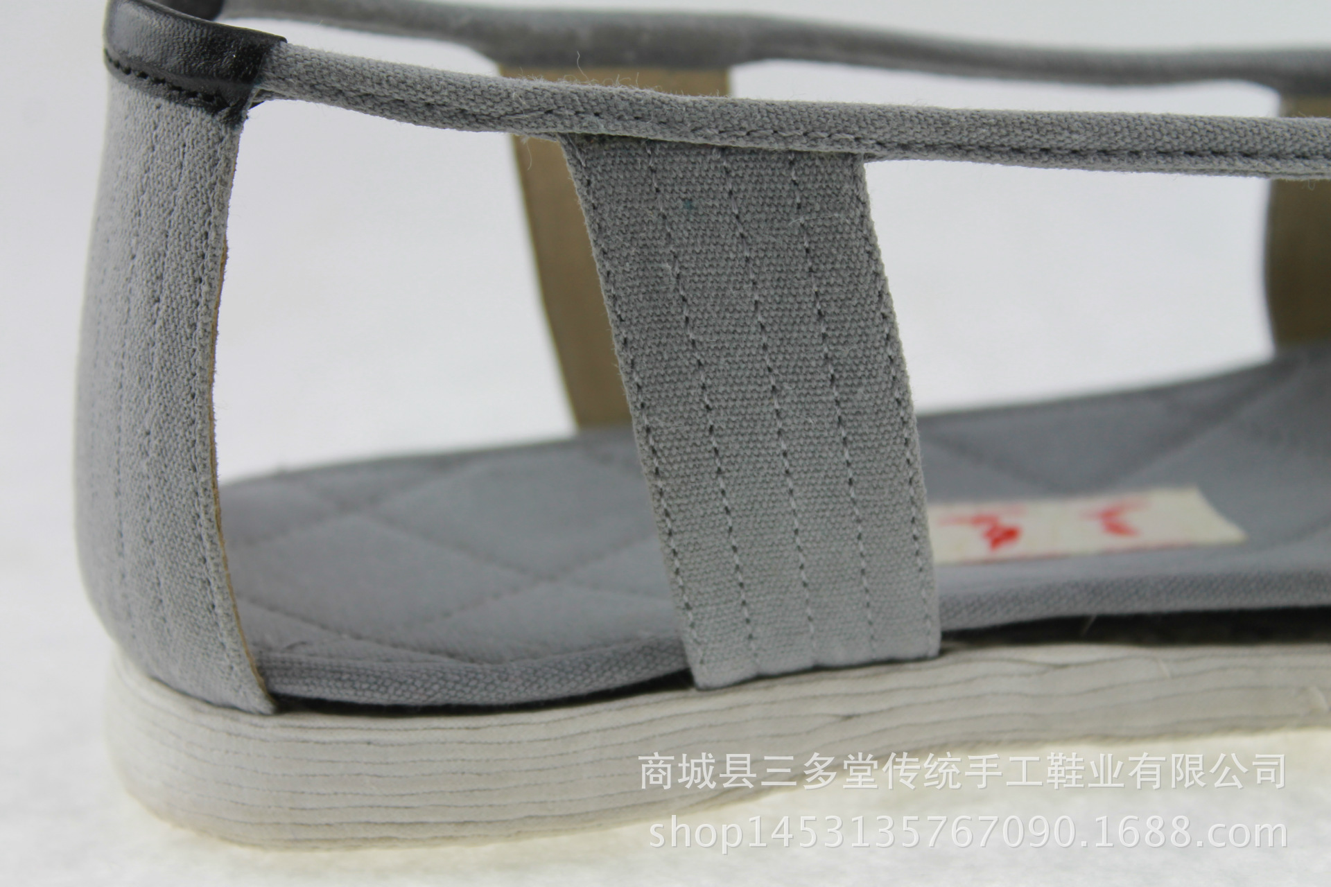 老北京布鞋 春款 三多堂 僧鞋 凉鞋