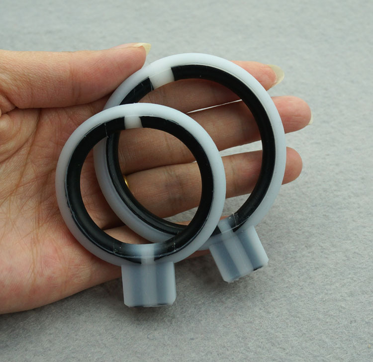 成人情趣用品电击理疗按摩高潮器配件 硅胶阴茎环 jj环2个装