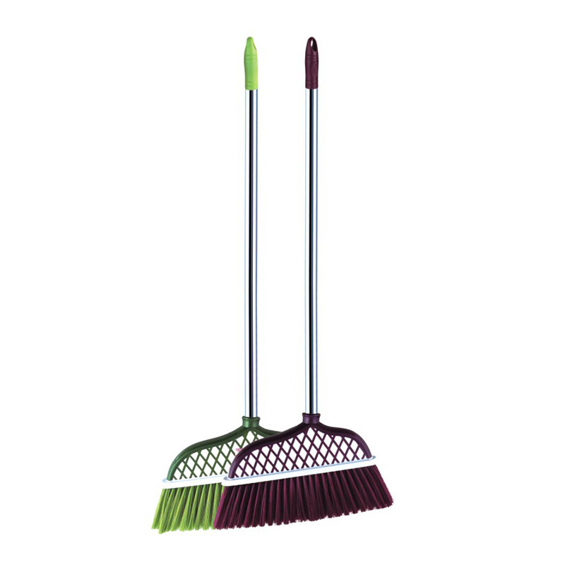 Non-down Pile Making Broom Household Soft Wool Stainless Steel Broom Lazy Broom Mop Cleaning Supplies 0119