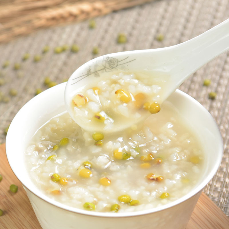 周家庄粥控大米绿豆粥早餐粥方便速食粥营养早餐冲泡粥粗粮杂粮粥