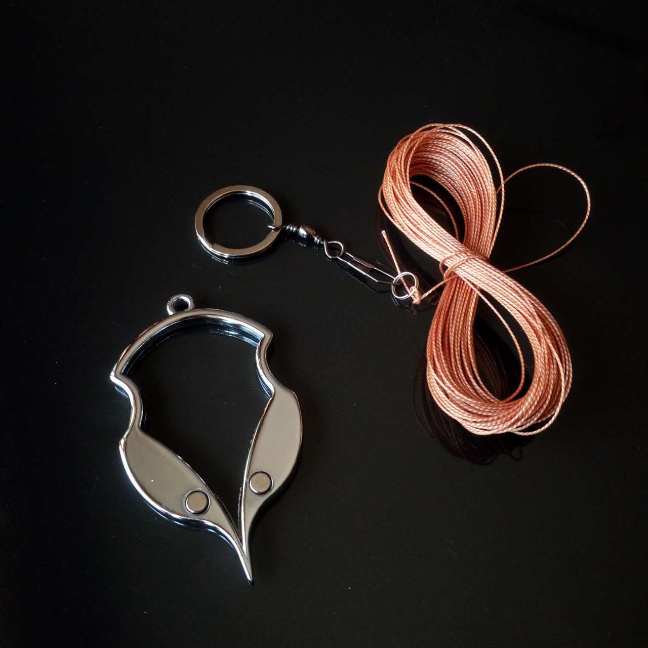 3米至20米钓鱼失手绳 失手绳带钢丝 鱼竿失手绳 垂钓用品配件批发