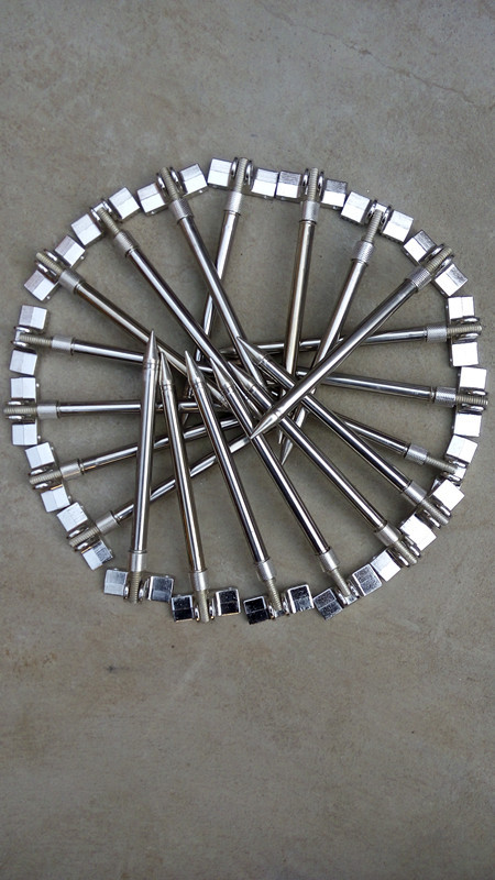 鱼护配件 渔护 渔户万向地插定位头厂家特价批发各种鱼护