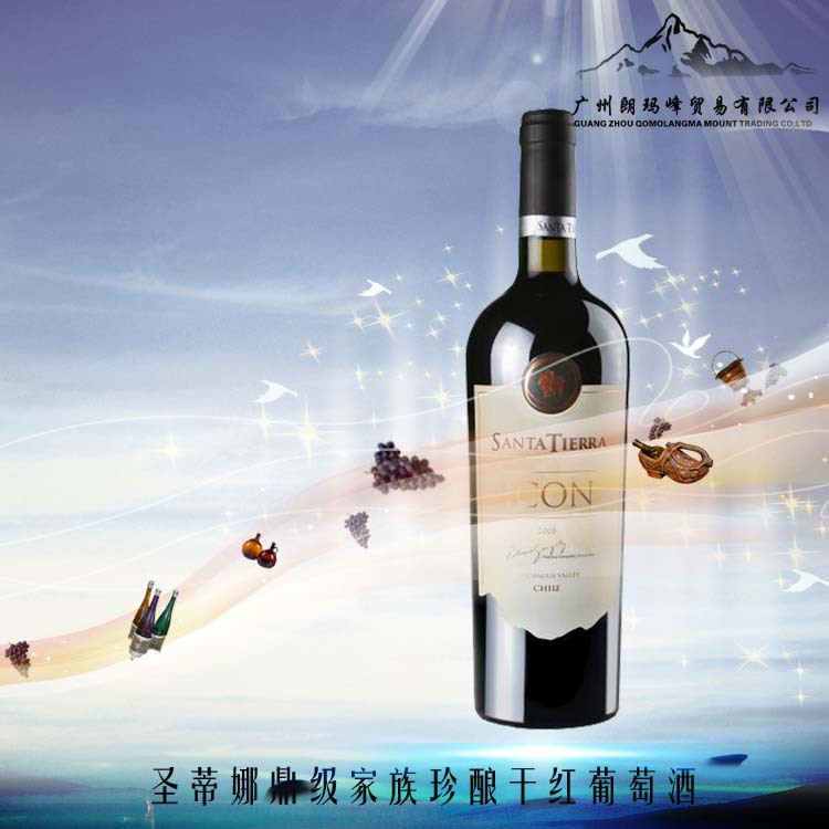 智利圣蒂娜鼎级家族珍酿干红葡萄酒