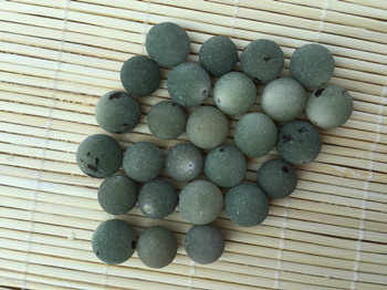 天然风化绿色菩提根去皮原籽