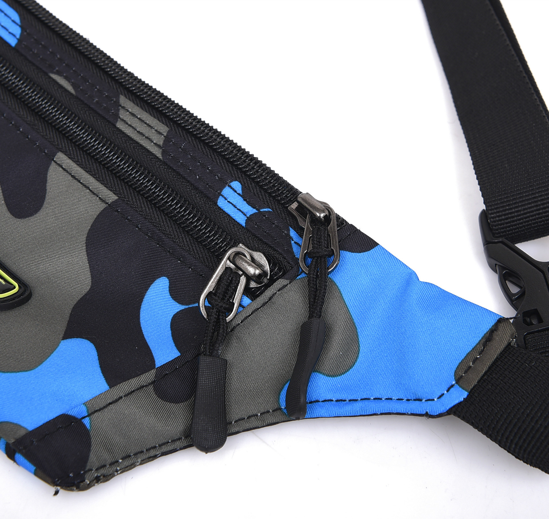 户外腰包男超薄贴身防盗运动腰包多功能手机证件女跑步登山腰包