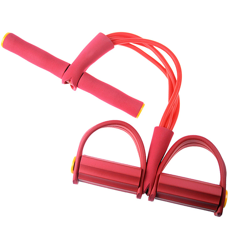 亚马逊 脚蹬脚踏拉力器仰卧起坐健腹器女士拉力器多功能健身器材