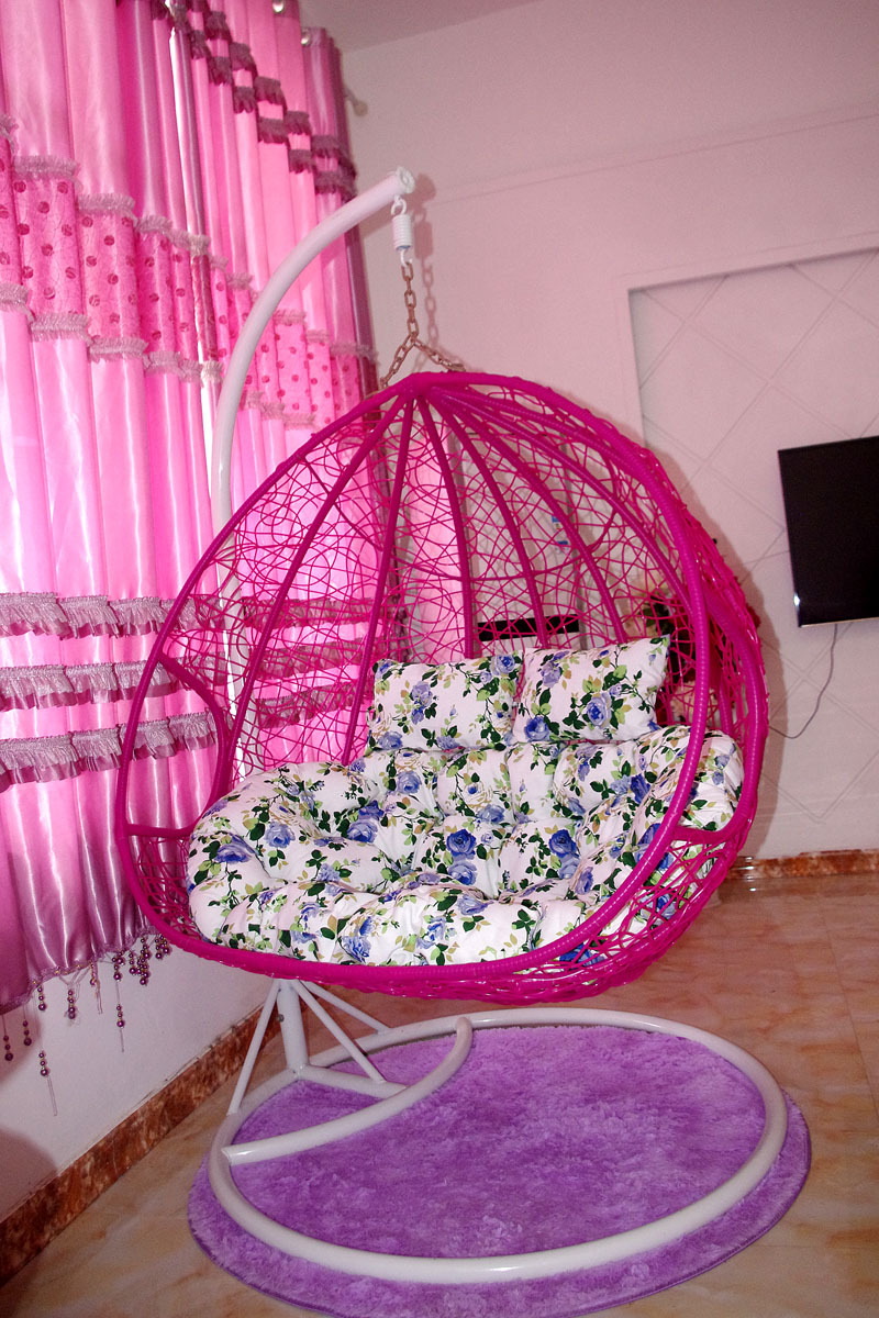 鸟巢吊篮藤椅鸟巢室内吊椅户外摇椅阳台休闲秋千椅一件代发